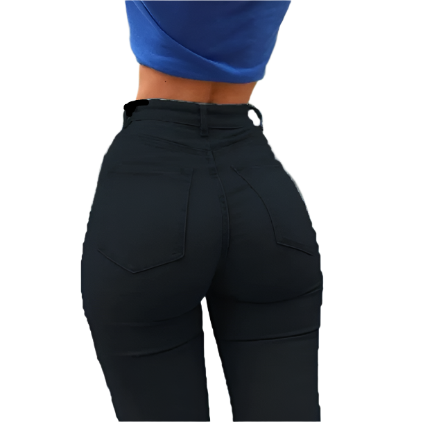 Women’s Comfortable Stretchy High Waist Skinny JEANS-JP-19