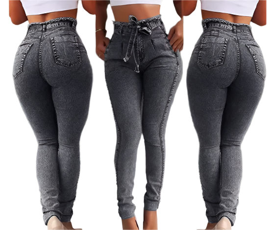 Women’s Stylist High Waist Stretch Skinny Denim JEANS-JP-21