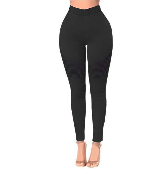 Women’s Elastic Waist Skinny JEANS-JP-27