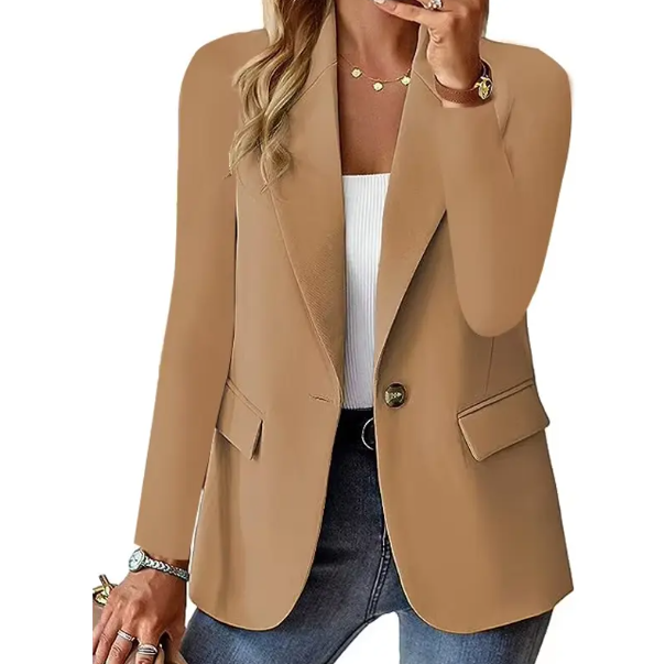Women’s Trendy & Timeless Suit Cardigans Jacket Lapel V-neck BLAZER-BLZ-01