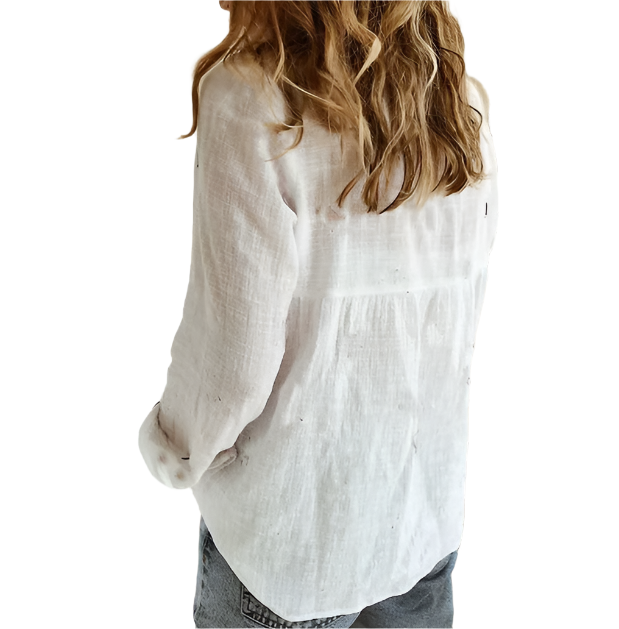 Cotton Linen Full Sleeve Shirt for Women – BL72