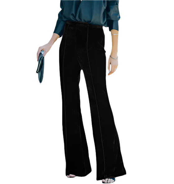 Women’s Trendy Velvet Trousers PANTS-JP-06