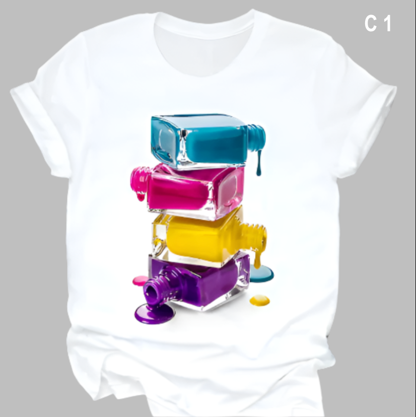 Simply Elegant & Comfy Women's Cotton T-Shirts- B7 -T-TS - 707