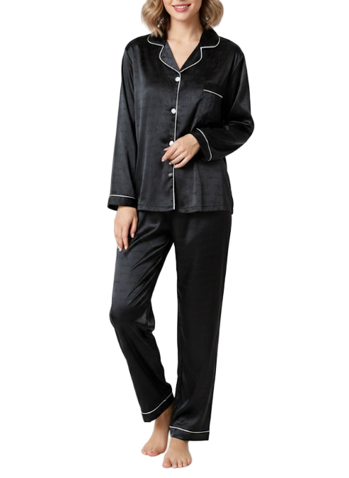 Comfortable Soft Long Sleeve Pajama Set for Women -B16-PJ-75