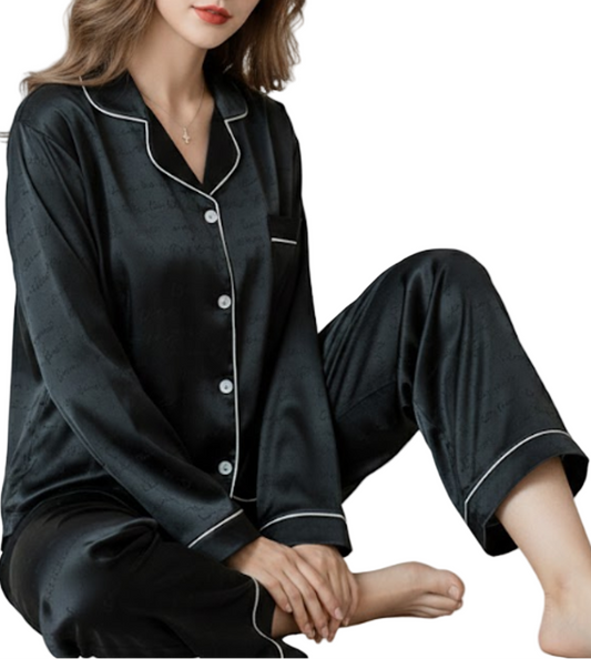 Comfortable Soft Long Sleeve Pajama Set for Women -B16-PJ-75