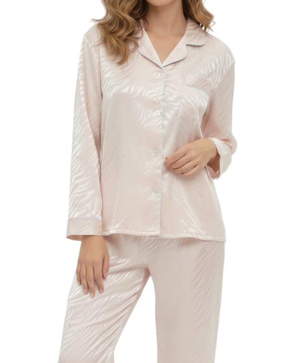 Comfortable Soft Long Sleeve Pajama Set for Women -B16-PJ-77
