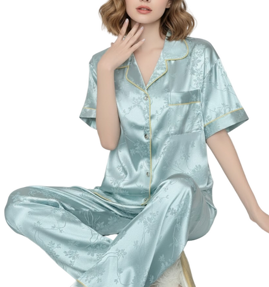 Comfortable Soft Short Sleeve Pajama Set for Women -B16-PJ-65