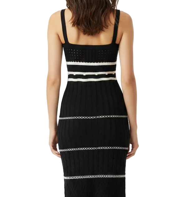 Trendy & Elegant Sleeveless Knitted Comfy Summer Long Dresses - B6-DRESS-37