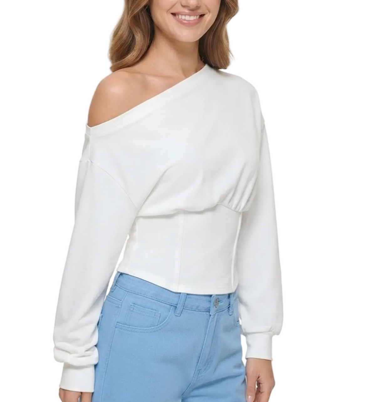 Elegant & Timeless Long Sleeve Off-Shoulder Tops for Women- BP-B20 -TOP-295