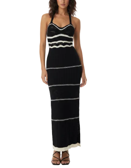 Trendy & Elegant Sleeveless Knitted Comfy Summer Long Dresses - B6-DRESS-37