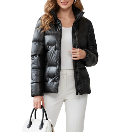Women’s Trendy & Timeless Puffer Stand Collar Wadded JACKET - JKT-07