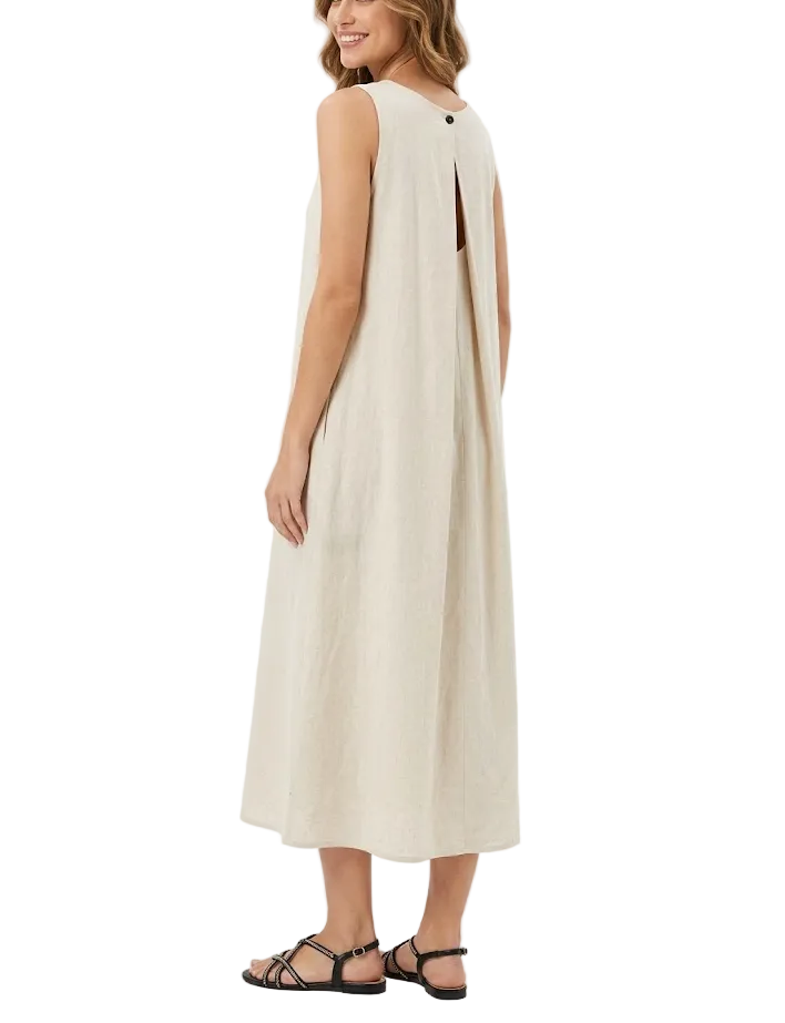 Trendy & Elegant Sleeveless Loose Fit Comfy Summer Dresses - B6-DRESS-12