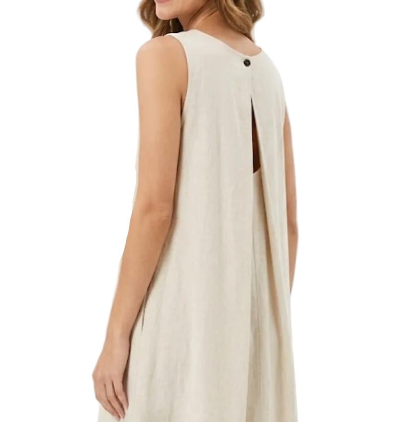 Trendy & Elegant Sleeveless Loose Fit Comfy Summer Dresses - B6-DRESS-12