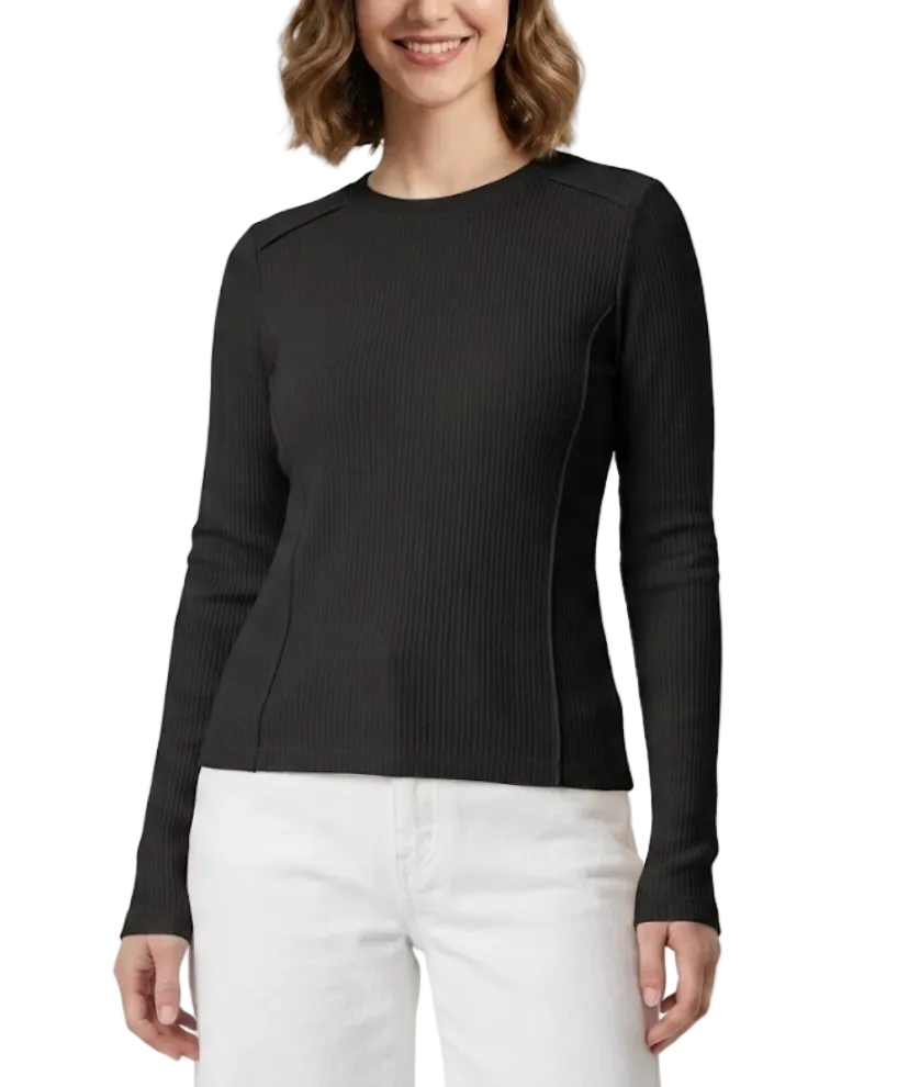 Timeless Classy Round Neck Long Sleeve Knitted Top for Women -SM8-TOP-104