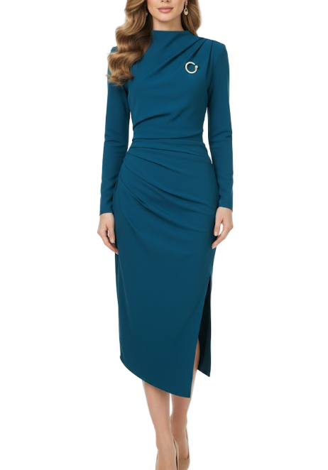 Timeless & Elegant Long Sleeve Bodycon Versatile Dresses  - B4-DRESS-B390
