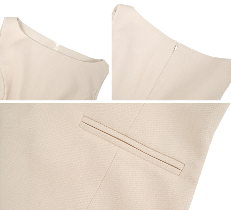 Timeless & Elegant Sleeveless Versatile Short Dresses  - B4-DRESS-B398