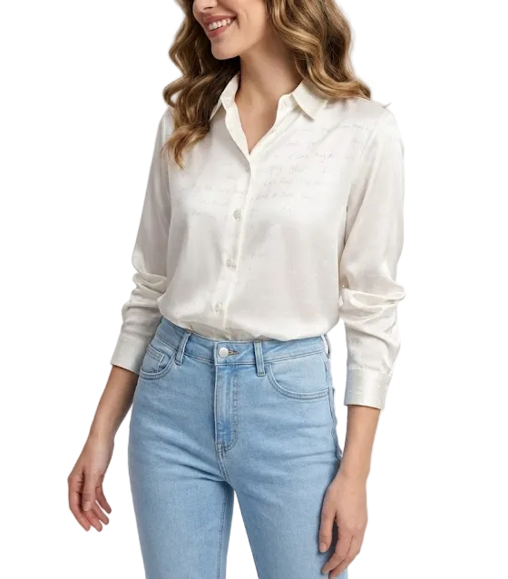 Timeless & Elegant Collar Button Up Shirts for Women  - B13-TOP-331