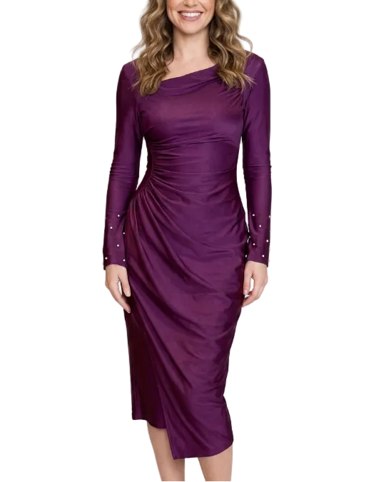 Timeless & Elegant Long Sleeve Bodycon Versatile Dresses  - B4-DRESS-B389