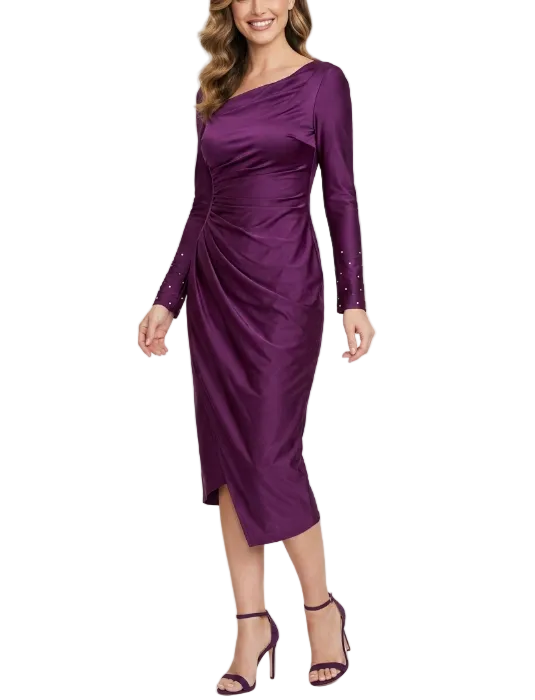 Timeless & Elegant Long Sleeve Bodycon Versatile Dresses  - B4-DRESS-B389