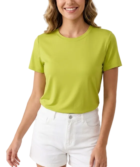 Timeless & Elegant Short Sleeve Cotton T-Shirts for Women - B1-TOP-V137