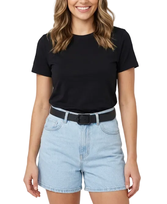 Timeless & Elegant Short Sleeve Cotton T-Shirts for Women - B1-TOP-V137