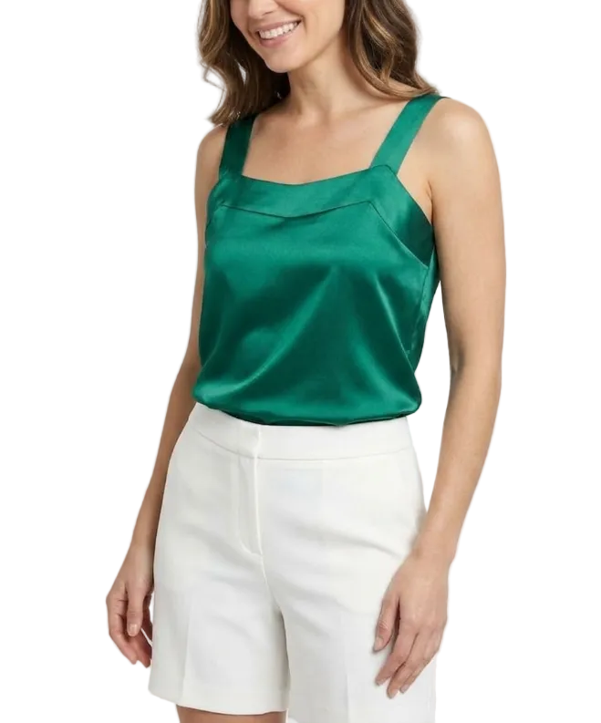 Timeless & Elegant Sleeveless Satin-Silk Blouses for Women  - B13-TOP-209