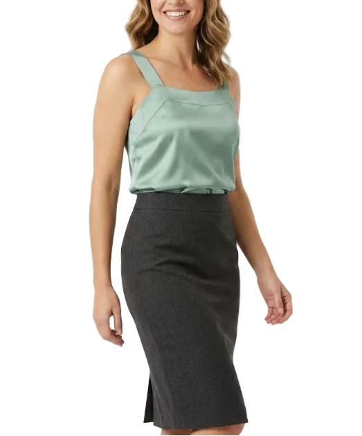 Timeless & Elegant Sleeveless Satin-Silk Blouses for Women  - B13-TOP-209