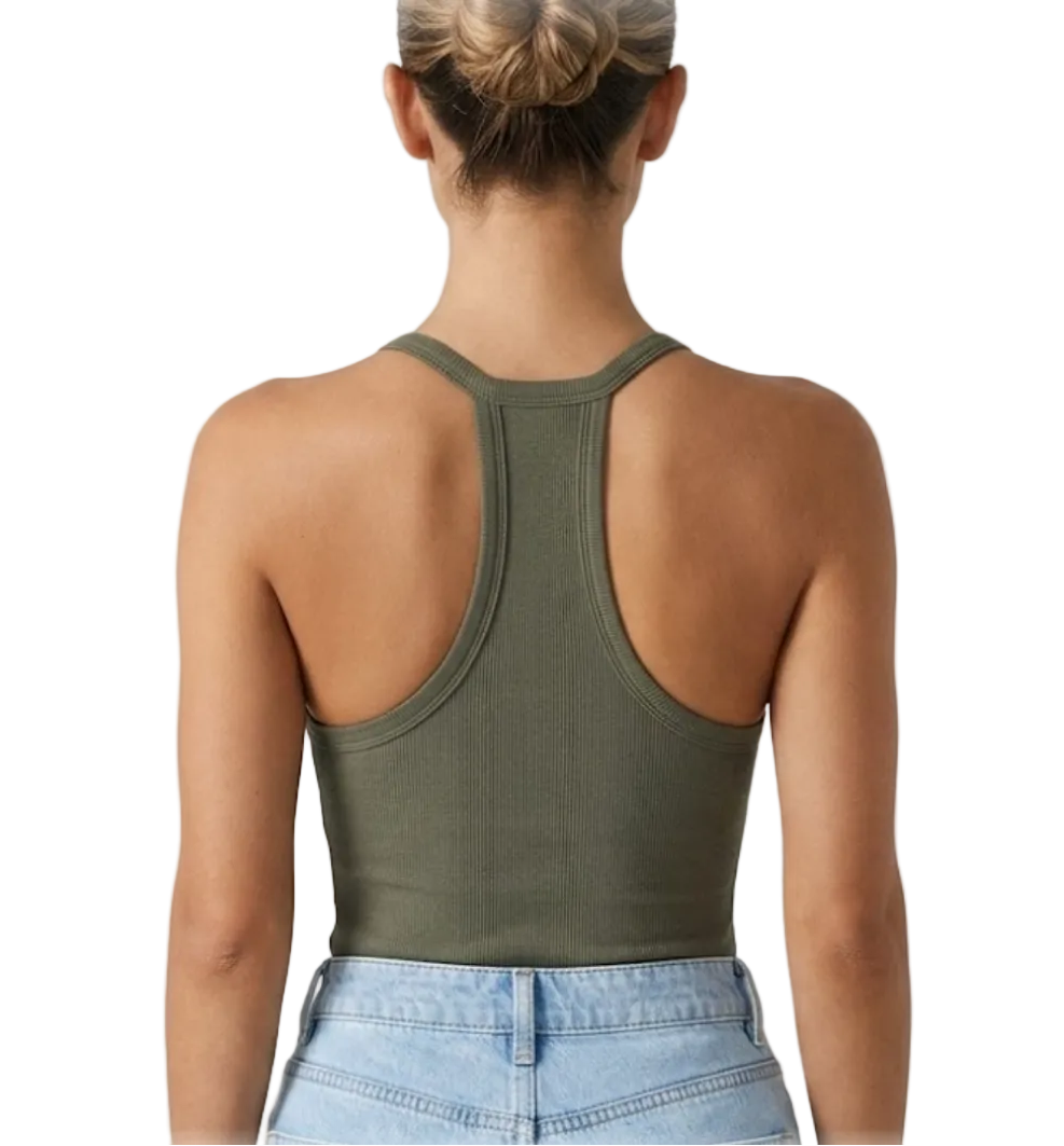 Timeless & Elegant Strapped Sleeveless Tops for Women  - B1-TOP-V165