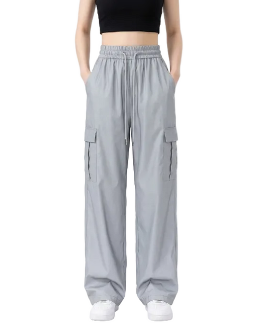 Trendy & Comfy High Waist Joggers Cargo Pants for Women - B2-CARGO-CP-408