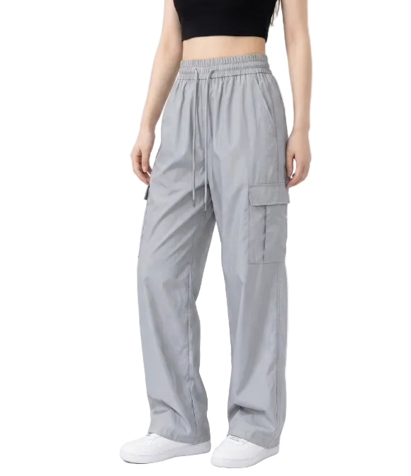 Trendy & Comfy High Waist Joggers Cargo Pants for Women - B2-CARGO-CP-408