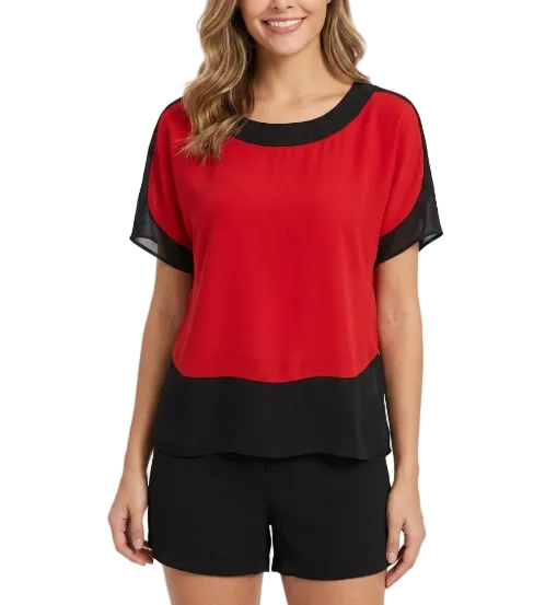 Trendy & Elegant Chiffon Blouse for Women - SM-9 - TOP -12