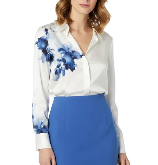 Trendy & Elegant Silk Shirt for Women - SM8-TOP-14