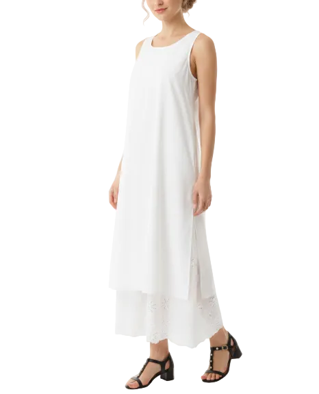 Trendy & Elegant Sleeveless Comfy Cotton Summer Dresses - B6-DRESS-91