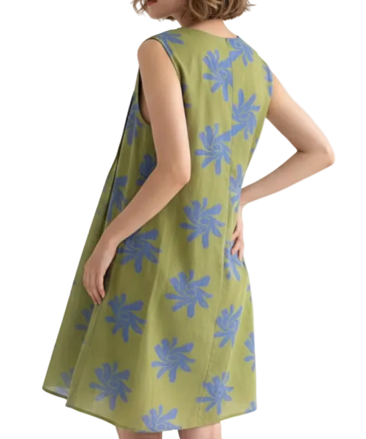 Trendy & Elegant Sleeveless Floral Mini Dresses - B6-DRESS-64