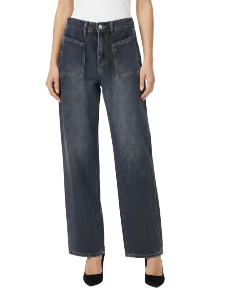 Trendy & Elegant Straight Leg Denim Pants for Women - B2-JP-CP-406