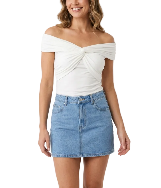 Trendy & Elegant Women's T-shirt Blouse - B6-TOP-B629