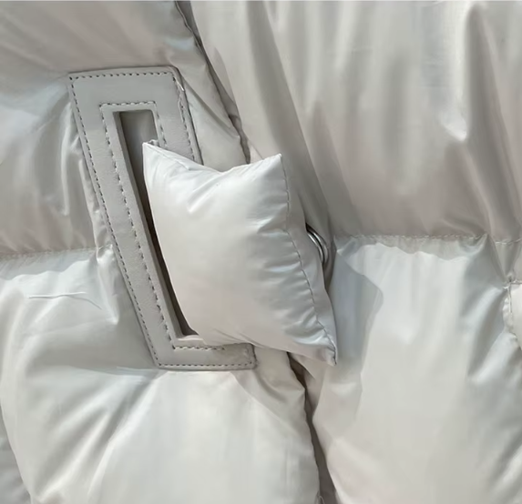 Trendy & Elengant Warm Loose--fit Lightweight  90% White Duck Down Quilted Puffer Jacket fot Women - B12-JKT-50