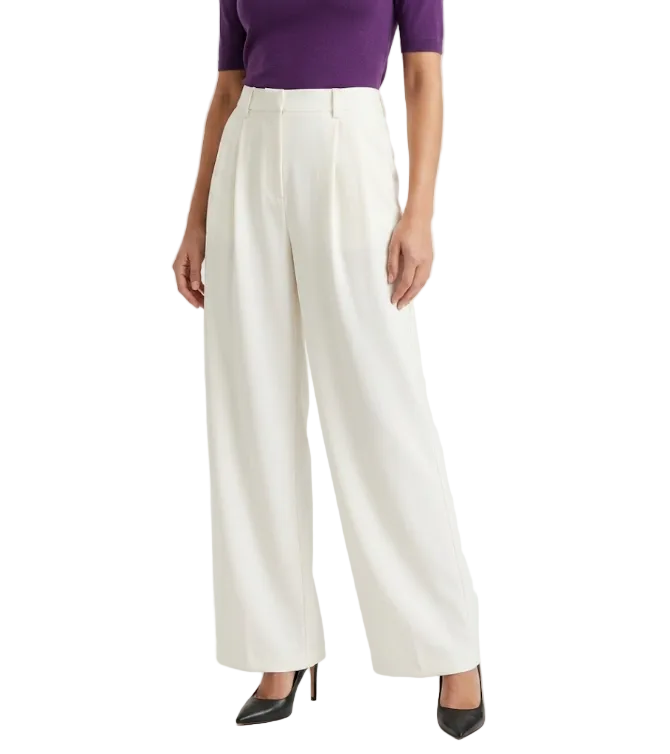 Trendy & Timeless High Waist Straight wide Leg  Dress Pants for Women - B6-JP-683