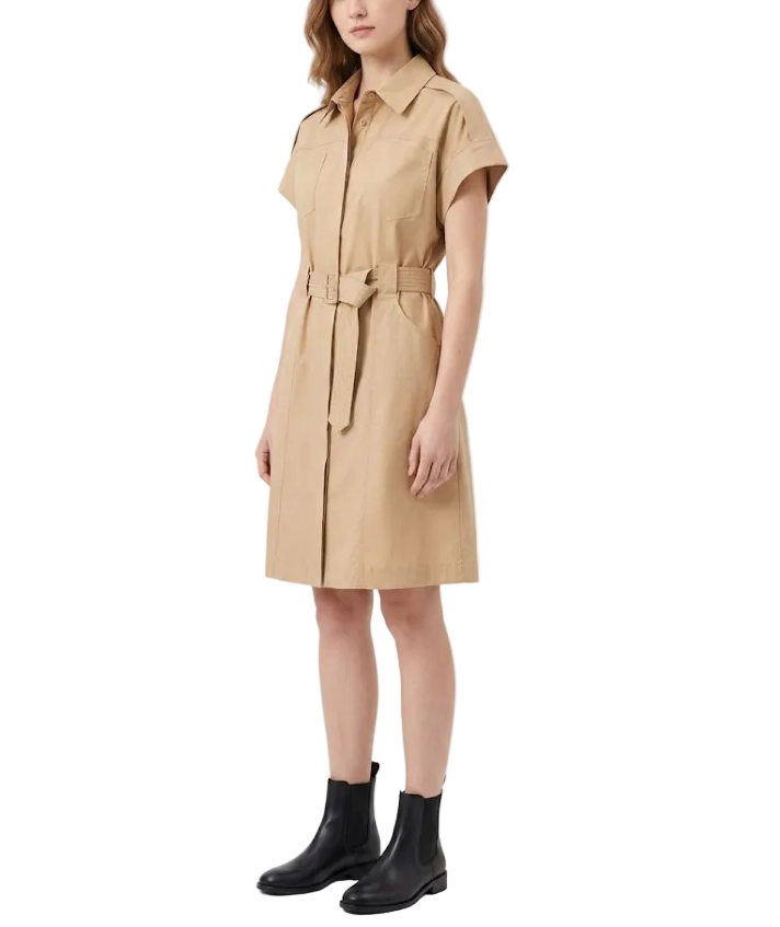 Trendy & Timeless Belted Waist Dresses for Women - B6-DRESS-06