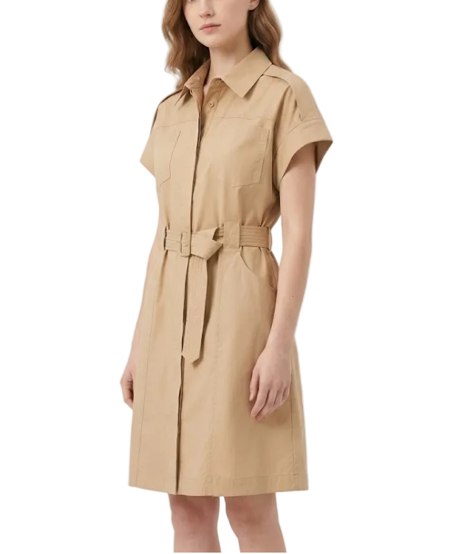 Trendy & Timeless Belted Waist Dresses for Women - B6-DRESS-06