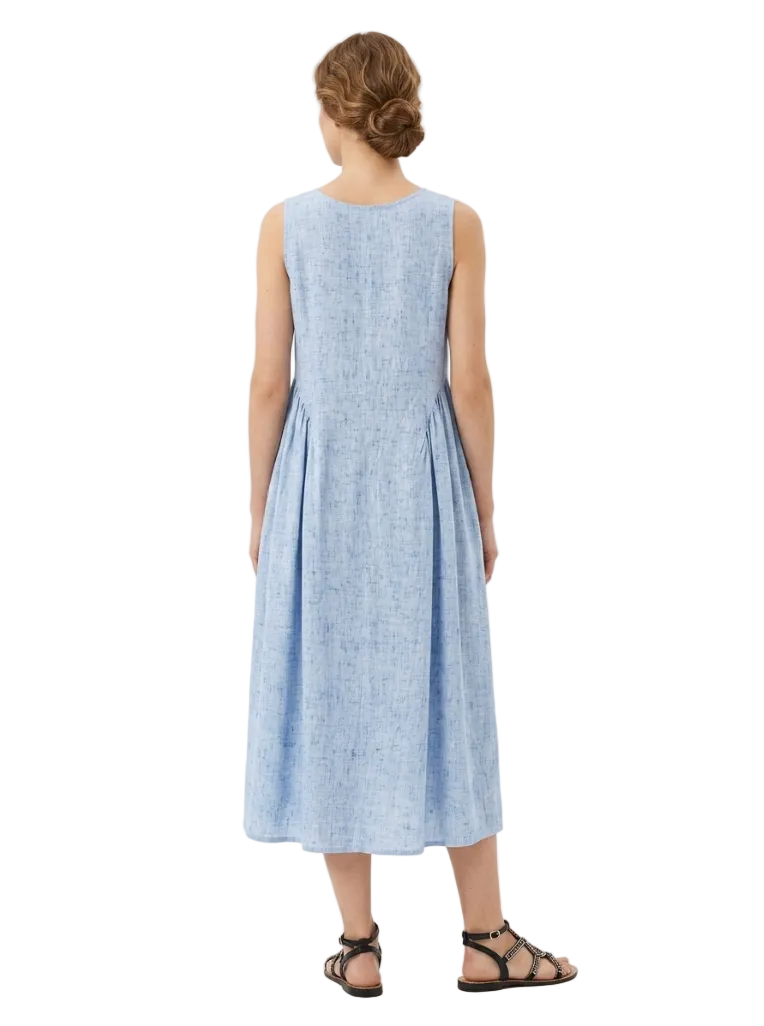 Trendy & Timeless Comfy Cotton Linen Dresses for Women - B6-DRESS-19