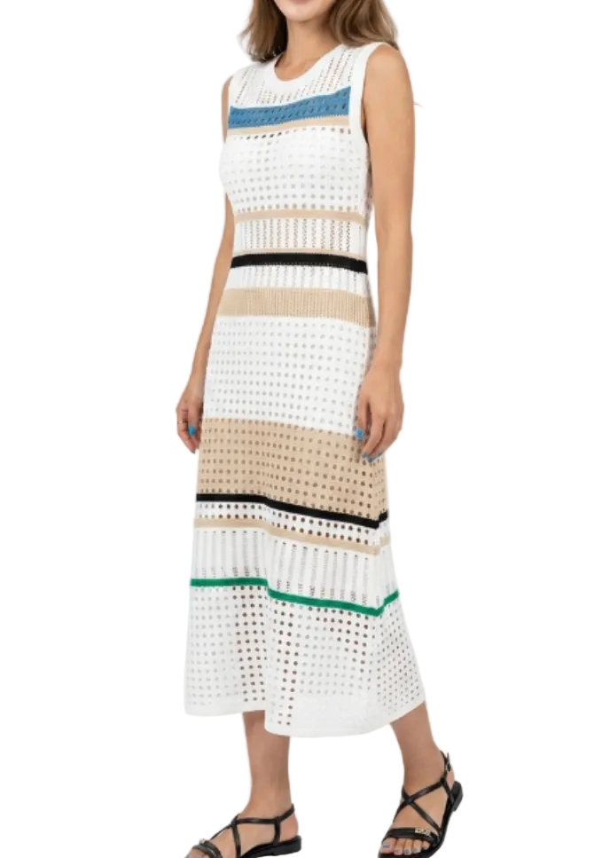 Trendy & Timeless  Crochet Midi Dresses - B6-DRESS-11