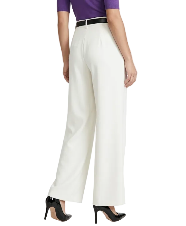 Trendy & Timeless High Waist Straight wide Leg  Dress Pants for Women - B6-JP-683