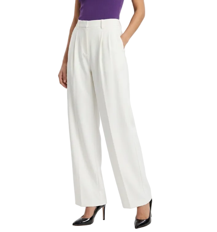 Trendy & Timeless High Waist Straight wide Leg  Dress Pants for Women - B6-JP-683