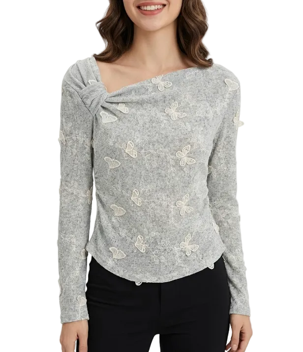 Trendy & Timeless Long Sleeve Blouses for Women - B6-TOP-B789