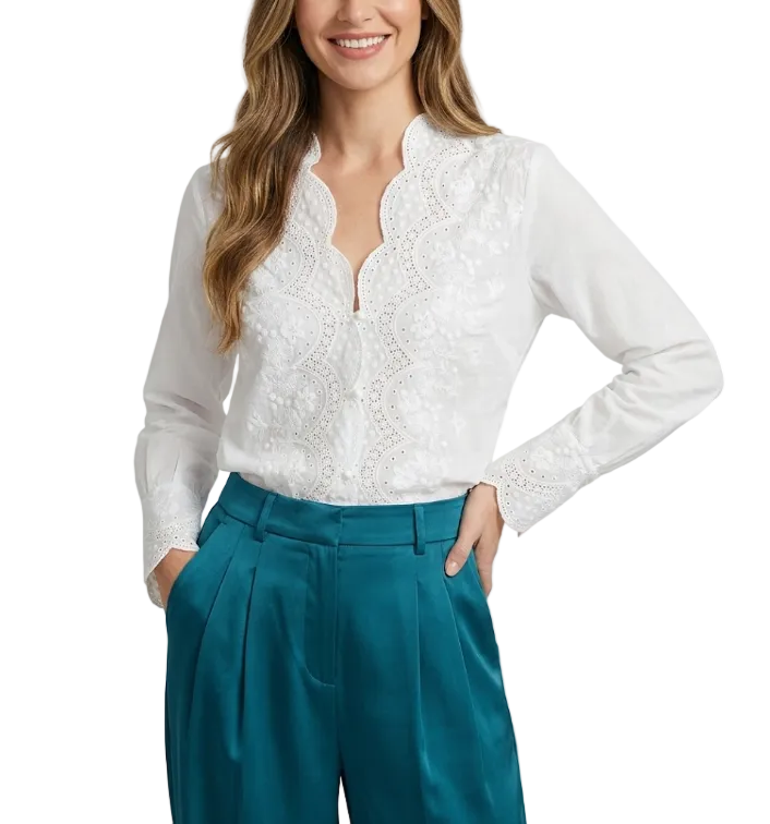 Trendy & Timeless Long Sleeve Blouses for Women - B6-TOP-B816
