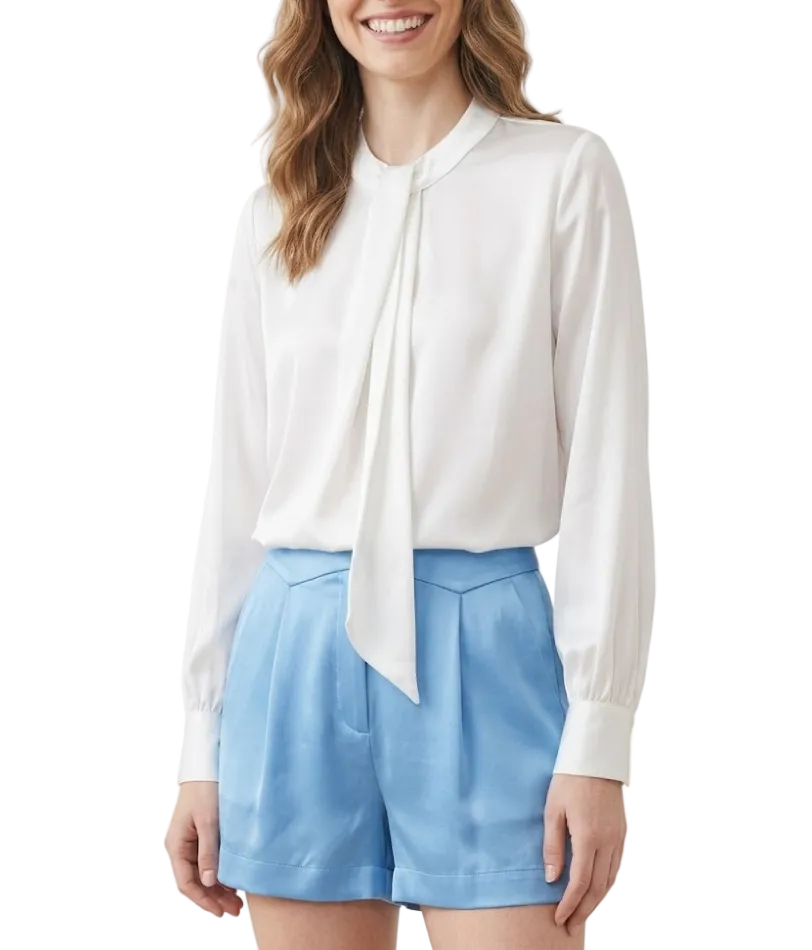 Trendy & Timeless Long Sleeve O-neck Pullover Blouses for Women - B15-TOP-63