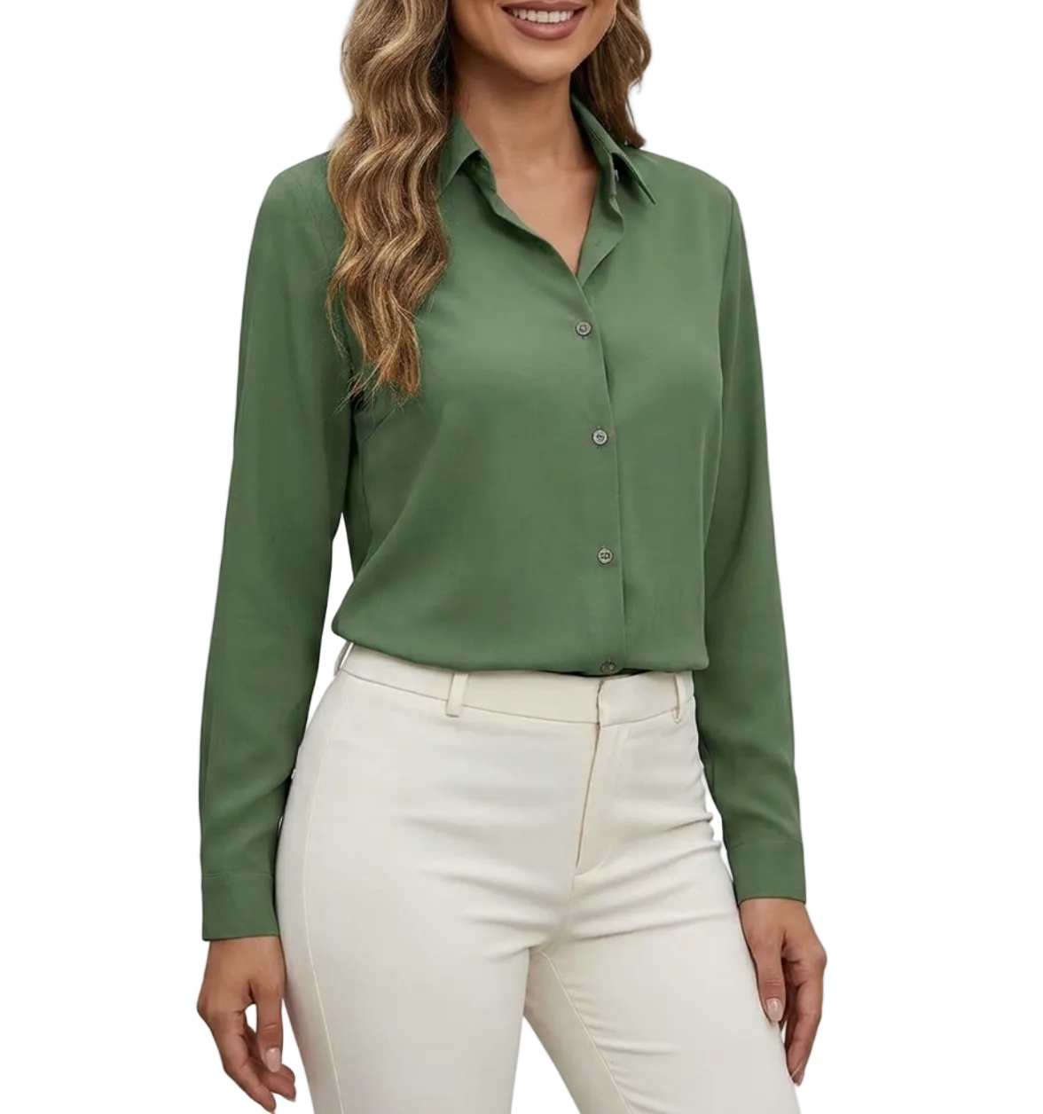 Trendy & Timeless Quality Cotton Dress Shirt for Women TOP-B1-BL-249