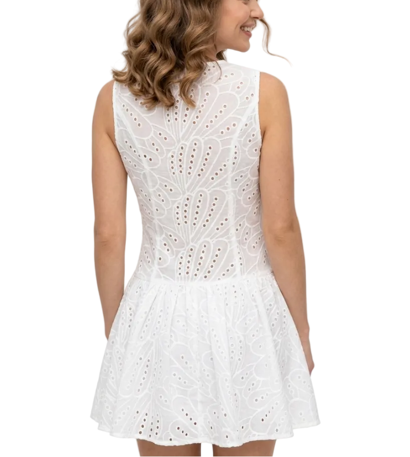 Trendy & Timeless Sleeveless Comfy Cotton Mini Dresses - B6-DRESS-55