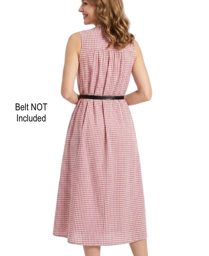 Trendy & Timeless Sleeveless Comfy Cotton Summer Dresses for Women - B6-DRESS-39